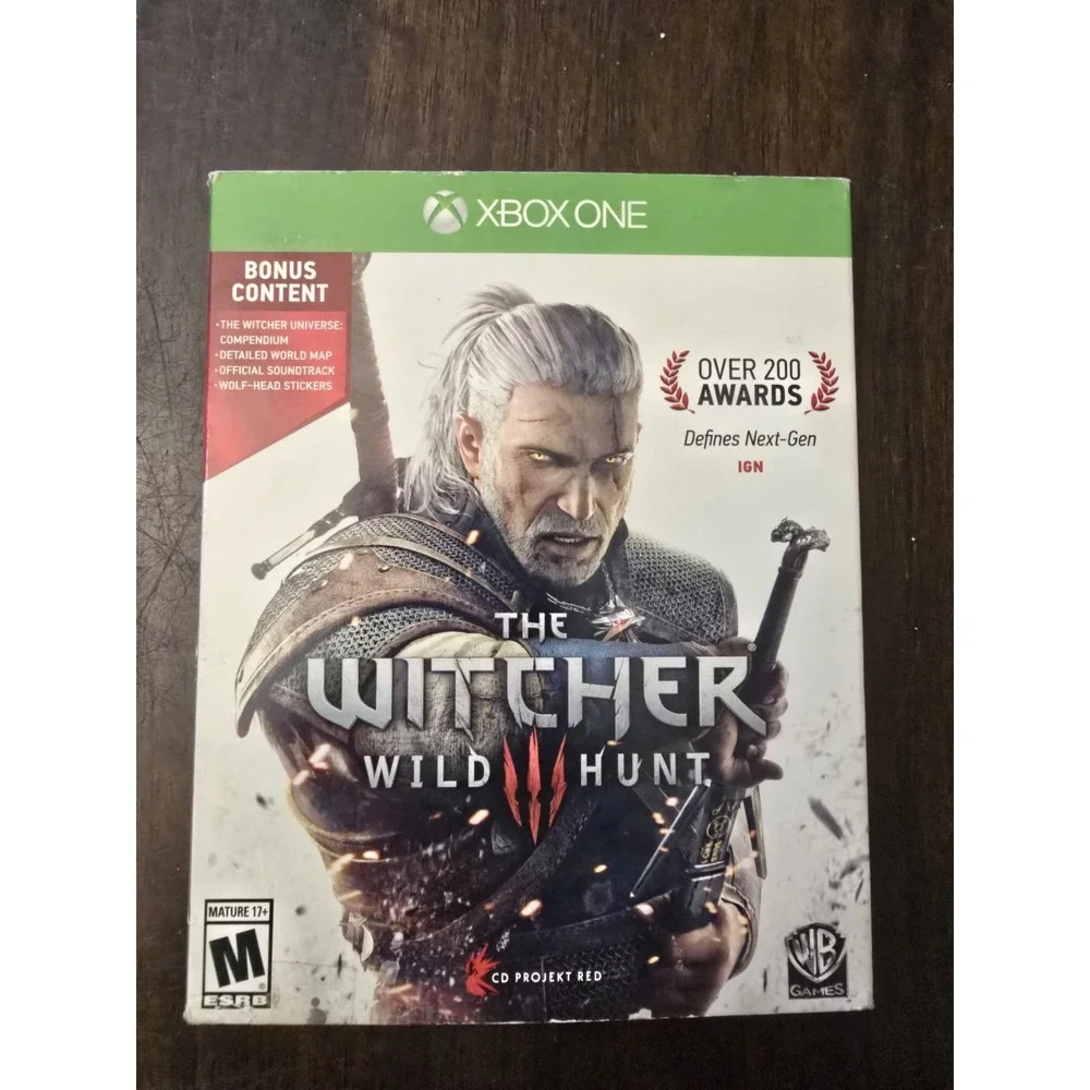 The Witcher : Wild Hunt Microsoft Xbox One‎ TESTED